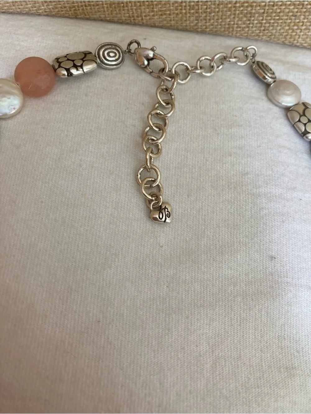 Brighton Pastel Metal Beads and Faux Pearls Necklace